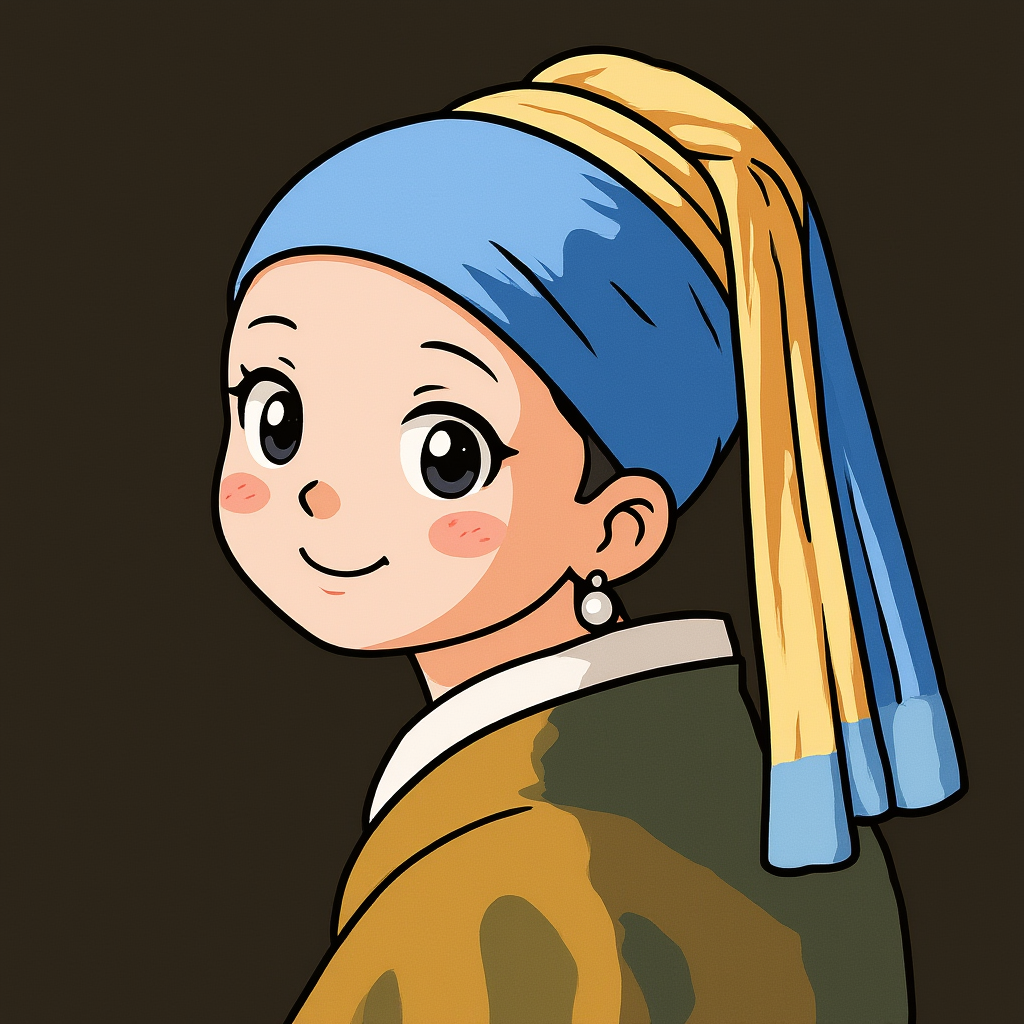 Illustrated portrait avatar result